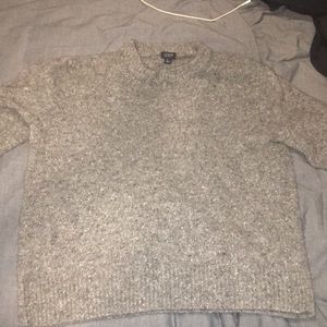 J.Crew grey wool sweater